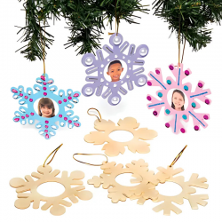 Snowflake Photo decoration...