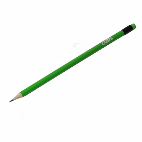 Cubs Paw Print Green Pencil