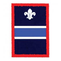 Patrol Badge Blue - Single