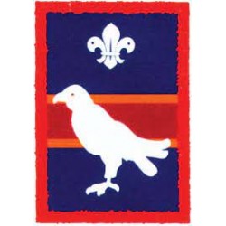 Patrol Badge Falcon - Single