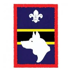 Patrol Badge Wolf - Single